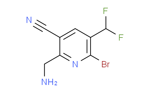 AM127787 | 1806994-29-5 | 2-(Aminomethyl)-6-bromo-3-cyano-5-(difluoromethyl)pyridine