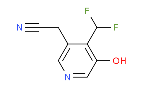 AM12779 | 1806777-11-6 | 4-(Difluoromethyl)-3-hydroxypyridine-5-acetonitrile