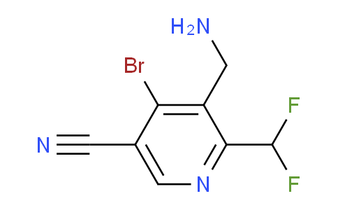 AM127790 | 1806994-44-4 | 3-(Aminomethyl)-4-bromo-5-cyano-2-(difluoromethyl)pyridine