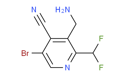 AM127794 | 1806047-10-8 | 3-(Aminomethyl)-5-bromo-4-cyano-2-(difluoromethyl)pyridine