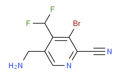 AM127796 | 1806994-52-4 | 5-(Aminomethyl)-3-bromo-2-cyano-4-(difluoromethyl)pyridine