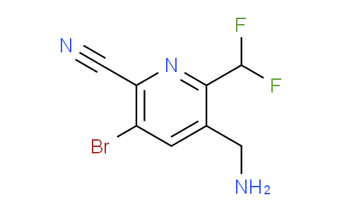 AM127799 | 1805440-60-1 | 3-(Aminomethyl)-5-bromo-6-cyano-2-(difluoromethyl)pyridine