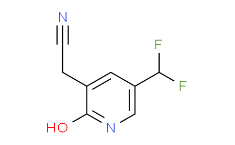 5-(Difluoromethyl)-2-hydroxypyridine-3-acetonitrile