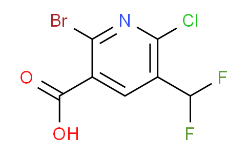 AM127810 | 1805008-57-4 | 2-Bromo-6-chloro-5-(difluoromethyl)pyridine-3-carboxylic acid