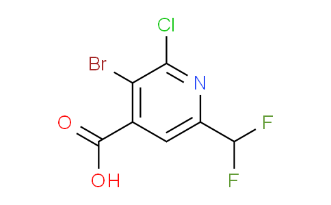 AM127814 | 1806047-05-1 | 3-Bromo-2-chloro-6-(difluoromethyl)pyridine-4-carboxylic acid
