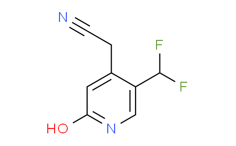5-(Difluoromethyl)-2-hydroxypyridine-4-acetonitrile