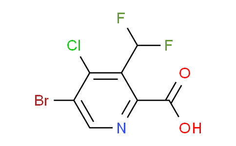 AM127825 | 1805169-93-0 | 5-Bromo-4-chloro-3-(difluoromethyl)pyridine-2-carboxylic acid