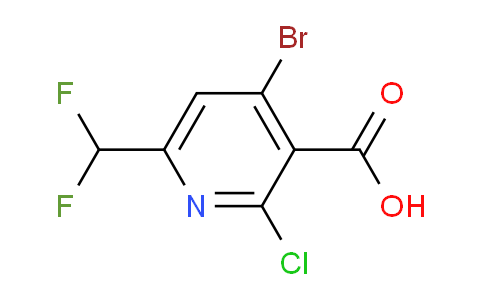 AM127826 | 1805232-02-3 | 4-Bromo-2-chloro-6-(difluoromethyl)pyridine-3-carboxylic acid