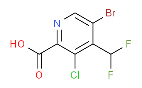 AM127830 | 1806969-43-6 | 5-Bromo-3-chloro-4-(difluoromethyl)pyridine-2-carboxylic acid