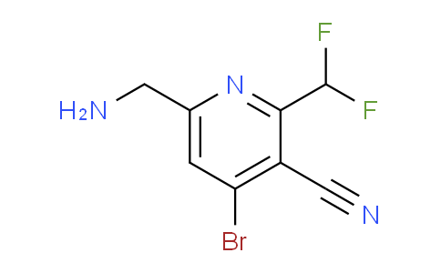 AM127831 | 1805359-50-5 | 6-(Aminomethyl)-4-bromo-3-cyano-2-(difluoromethyl)pyridine