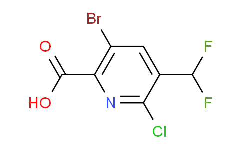 AM127832 | 1805008-72-3 | 5-Bromo-2-chloro-3-(difluoromethyl)pyridine-6-carboxylic acid