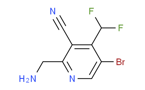 AM127833 | 1805369-14-5 | 2-(Aminomethyl)-5-bromo-3-cyano-4-(difluoromethyl)pyridine
