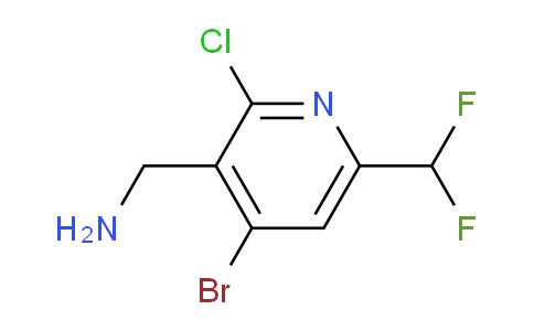 AM127841 | 1804686-69-8 | 3-(Aminomethyl)-4-bromo-2-chloro-6-(difluoromethyl)pyridine