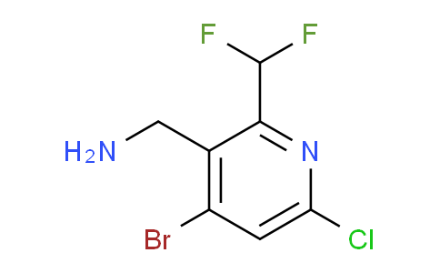 AM127842 | 1806031-97-9 | 3-(Aminomethyl)-4-bromo-6-chloro-2-(difluoromethyl)pyridine