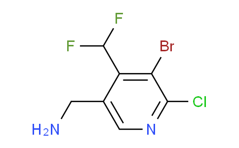 5-(Aminomethyl)-3-bromo-2-chloro-4-(difluoromethyl)pyridine