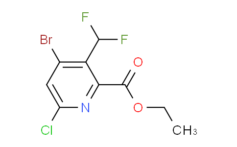 AM127858 | 1807000-82-3 | Ethyl 4-bromo-6-chloro-3-(difluoromethyl)pyridine-2-carboxylate