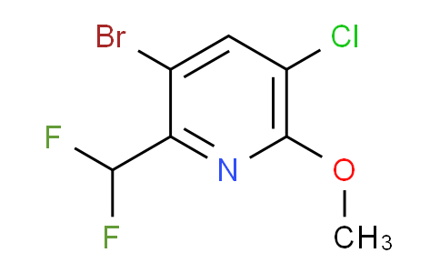 AM127859 | 1805159-36-7 | 3-Bromo-5-chloro-2-(difluoromethyl)-6-methoxypyridine