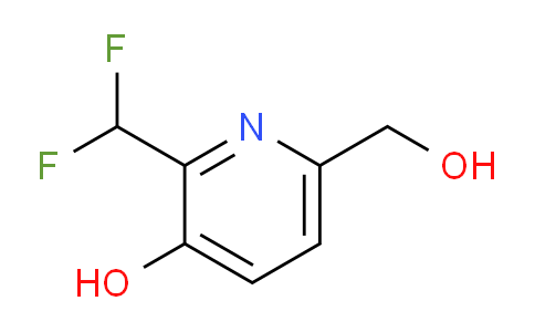 2-(Difluoromethyl)-3-hydroxypyridine-6-methanol