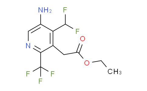 AM127861 | 1806906-92-2 | Ethyl 5-amino-4-(difluoromethyl)-2-(trifluoromethyl)pyridine-3-acetate