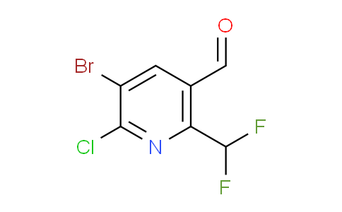 AM127864 | 1805395-33-8 | 3-Bromo-2-chloro-6-(difluoromethyl)pyridine-5-carboxaldehyde