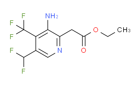AM127866 | 1806907-00-5 | Ethyl 3-amino-5-(difluoromethyl)-4-(trifluoromethyl)pyridine-2-acetate