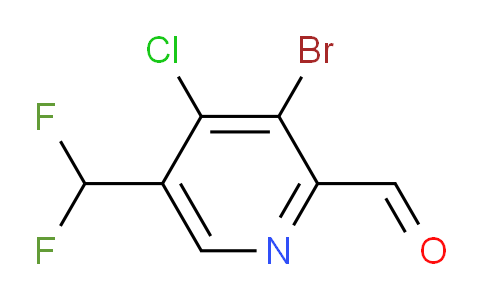 AM127867 | 1804459-93-5 | 3-Bromo-4-chloro-5-(difluoromethyl)pyridine-2-carboxaldehyde