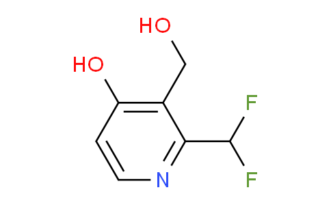 2-(Difluoromethyl)-4-hydroxypyridine-3-methanol