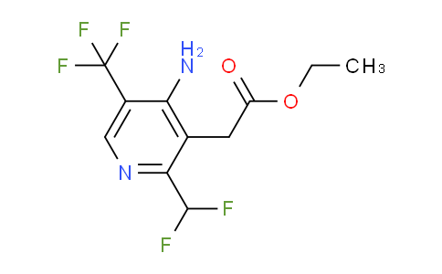 AM127870 | 1805156-19-7 | Ethyl 4-amino-2-(difluoromethyl)-5-(trifluoromethyl)pyridine-3-acetate