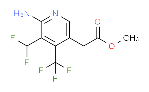 AM127872 | 1805154-96-4 | Methyl 2-amino-3-(difluoromethyl)-4-(trifluoromethyl)pyridine-5-acetate