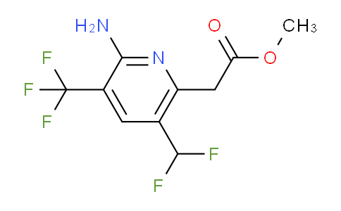 AM127873 | 1805372-99-9 | Methyl 2-amino-5-(difluoromethyl)-3-(trifluoromethyl)pyridine-6-acetate