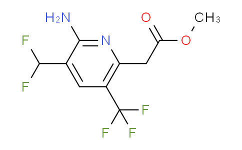 AM127875 | 1805348-77-9 | Methyl 2-amino-3-(difluoromethyl)-5-(trifluoromethyl)pyridine-6-acetate