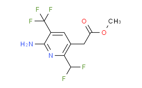 AM127877 | 1805233-28-6 | Methyl 2-amino-6-(difluoromethyl)-3-(trifluoromethyl)pyridine-5-acetate