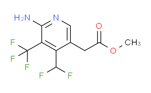 AM127878 | 1805348-81-5 | Methyl 2-amino-4-(difluoromethyl)-3-(trifluoromethyl)pyridine-5-acetate
