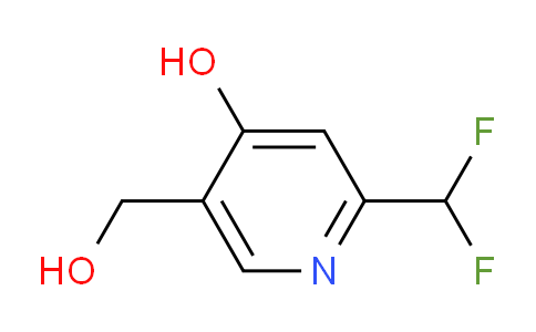 2-(Difluoromethyl)-4-hydroxypyridine-5-methanol