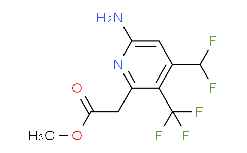 AM127881 | 1805017-09-7 | Methyl 6-amino-4-(difluoromethyl)-3-(trifluoromethyl)pyridine-2-acetate