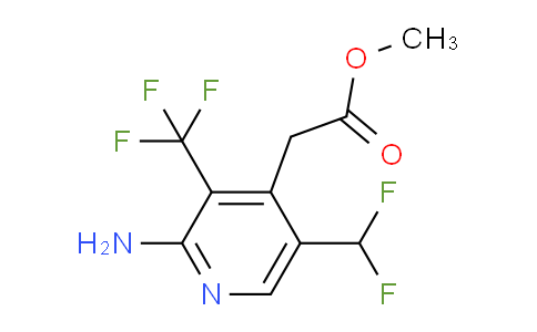 AM127882 | 1805233-19-5 | Methyl 2-amino-5-(difluoromethyl)-3-(trifluoromethyl)pyridine-4-acetate
