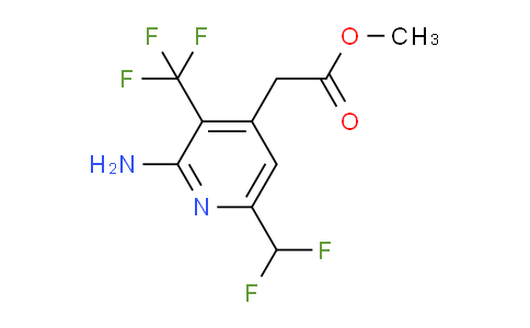 AM127885 | 1806033-36-2 | Methyl 2-amino-6-(difluoromethyl)-3-(trifluoromethyl)pyridine-4-acetate