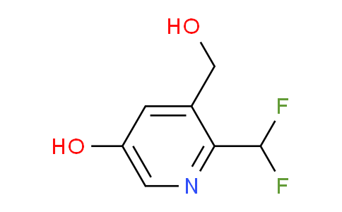 2-(Difluoromethyl)-5-hydroxypyridine-3-methanol