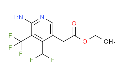 AM127907 | 1805013-16-4 | Ethyl 2-amino-4-(difluoromethyl)-3-(trifluoromethyl)pyridine-5-acetate