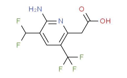 AM127910 | 1806019-97-5 | 2-Amino-3-(difluoromethyl)-5-(trifluoromethyl)pyridine-6-acetic acid