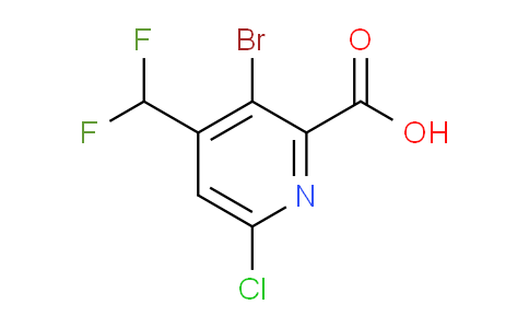 AM127911 | 1805449-06-2 | 3-Bromo-6-chloro-4-(difluoromethyl)pyridine-2-carboxylic acid
