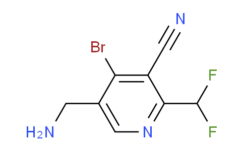 AM127916 | 1805359-73-2 | 5-(Aminomethyl)-4-bromo-3-cyano-2-(difluoromethyl)pyridine