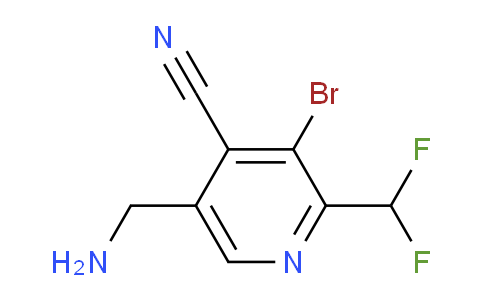 AM127919 | 1804661-47-9 | 5-(Aminomethyl)-3-bromo-4-cyano-2-(difluoromethyl)pyridine