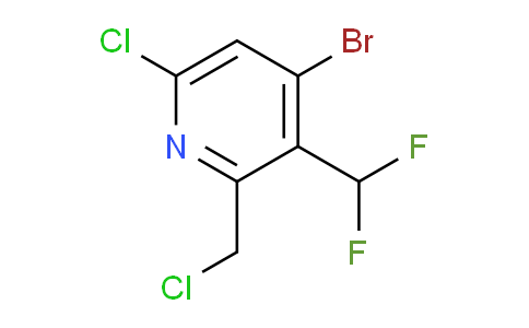AM127934 | 1805373-74-3 | 4-Bromo-6-chloro-2-(chloromethyl)-3-(difluoromethyl)pyridine