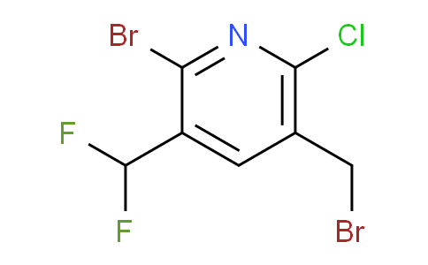 AM127940 | 1805007-45-7 | 2-Bromo-5-(bromomethyl)-6-chloro-3-(difluoromethyl)pyridine
