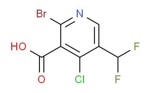 AM127941 | 1805433-39-9 | 2-Bromo-4-chloro-5-(difluoromethyl)pyridine-3-carboxylic acid