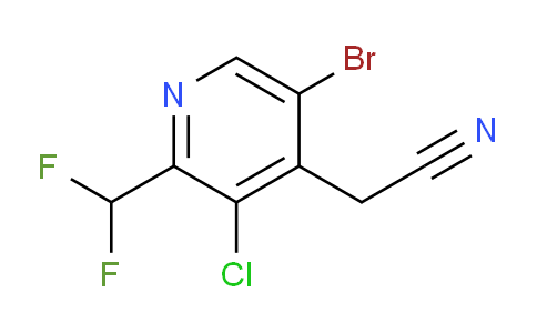 AM127943 | 1805229-18-8 | 5-Bromo-3-chloro-2-(difluoromethyl)pyridine-4-acetonitrile