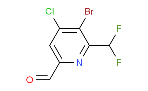 AM127945 | 1806920-36-4 | 3-Bromo-4-chloro-2-(difluoromethyl)pyridine-6-carboxaldehyde