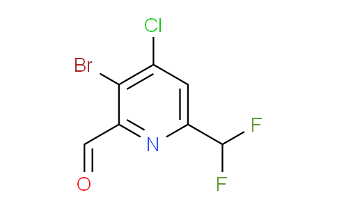 AM127947 | 1806842-56-7 | 3-Bromo-4-chloro-6-(difluoromethyl)pyridine-2-carboxaldehyde