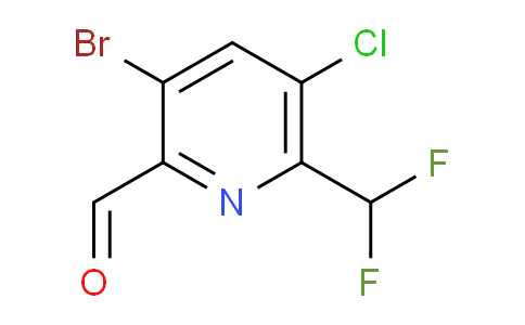AM127950 | 1806920-48-8 | 3-Bromo-5-chloro-6-(difluoromethyl)pyridine-2-carboxaldehyde